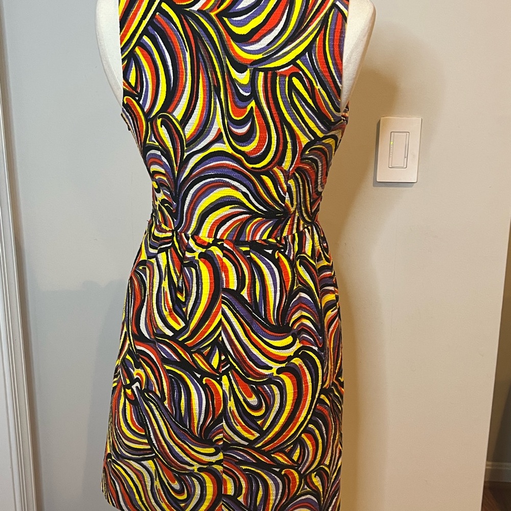Beautiful vintage patterned Milly mini dress - Picture 4 of 7